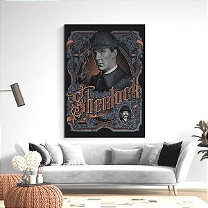 Quadro Decorativo Sherlock Holmes Luxo