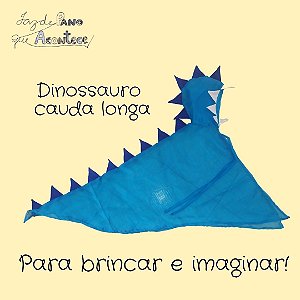 Capa de Dinossauro - cauda longa