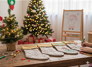 Bota Natalina para customizar