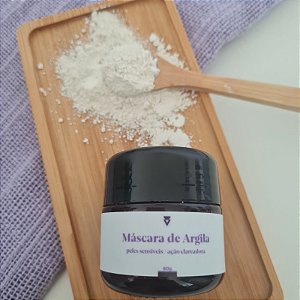Máscara de Argila Branca