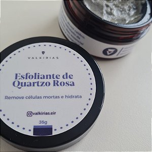 Esfoliante Facial de Quartzo Rosa