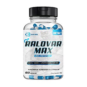 Ralovar Max 60 Caps Triptofano + Zma
