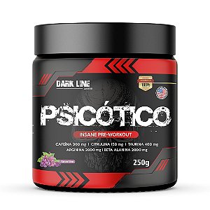 Psicótico 250g Insane Pre Workout Uva