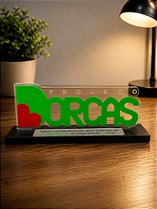 Troféu Personalizado em Acrílico