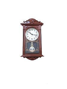 Relógio De Parede Pêndulo Ativo Retrô Vintage
