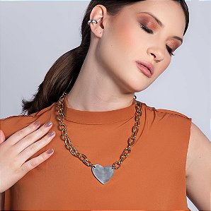 COLAR AMOR DOURADO