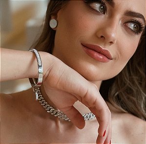 BRACELETE DIAMOND SILVER