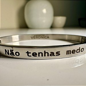 BRACELETE NÃO TENHAS MEDO