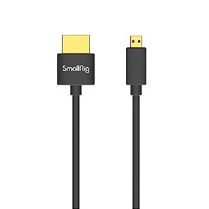 Cabo HDMI SmallRig Ultra Slim 4K (Micro HDMI para HDMI) 35cm 3042