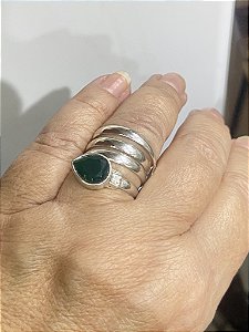 Anel SERPENTE CRISOPRÁSIO