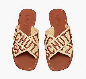 Rasteirinha X Tecido - Schutz