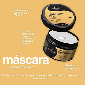 Mascara Reconstrução capilar