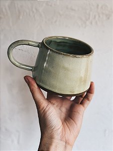 Caneca Olive Vintage Alça Reta