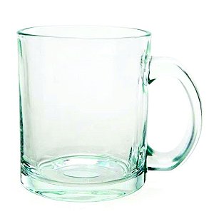 Caneca vidro cristal