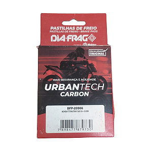 Pastilha de Freio Diafrag Cg 160 Titan Fan 2018