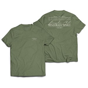 CAMISETA MARTIAL ARTS GREEN