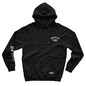 MOLETOM FIGHT WEAR BLACK