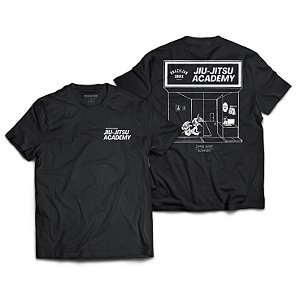 CAMISETA JIU JITSU ACADEMY BLACK