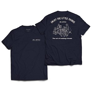 CAMISETA MAKING FRIENDS BLUE