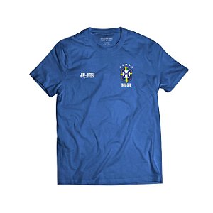 CAMISETA BRASIL JIU JITSU BLUE