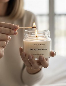 Vela Flor de Laranjeira