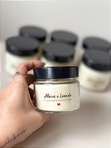 10 und | Vela "Que a chama do amor nunca se apague"