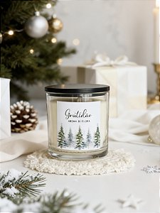 Vela Gratidão 170g | Lírio e bamboo