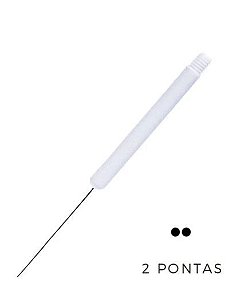 Agulha Dermomag 2 Pontas - Caixa c/ 10 uni