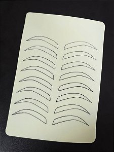 Pele Sintética Sobrancelhas