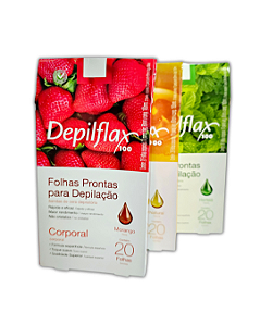 Folha Pronta para Depilação Corporal | Depilflax