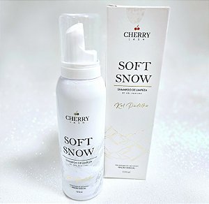 Espuma de Limpeza Soft Snow 120ml - Cherry