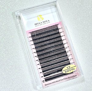 Cílios Bella Moça YY 0.07D Mix (8mm ao 14mm)