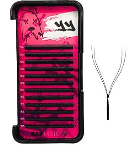 Cílios Bad Pink YY 0.07 C - Mix (6mm ao 13mm)