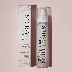 Mousse de Limpeza Menela Lashes 100ml