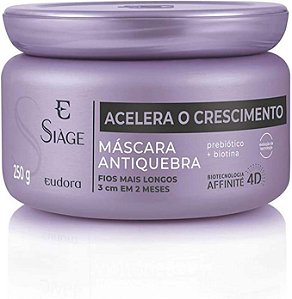 Máscara capilar Acelera o Crescimento
