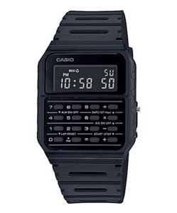 Relógio Casio Vintage Calculadora Preto CA-53WF-1BDF