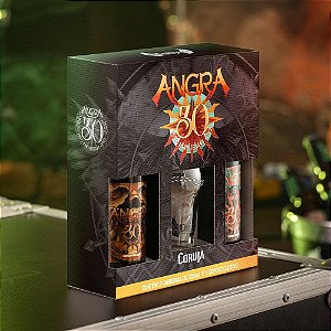 Kit Angra e Coruja 355ml - 1 Lager + 1 Ipa + 1 Copo Exclusivo