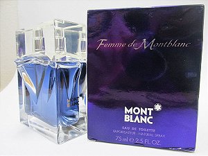 Femme de Mont Blanc Eau de Toilette Feminino - Raro