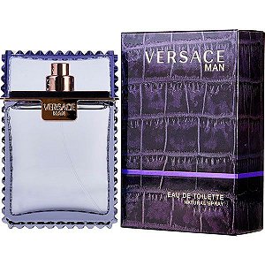 Versace Man Eau de Toilette - Masculino - Versace (Miniatura-Raro)