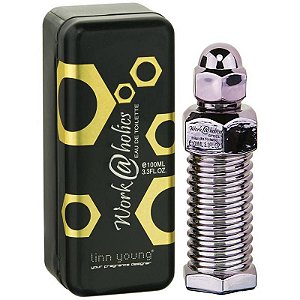 Work@Holics Steel Eau de Toilette Masculino - Linn Young (Caixa Amassada)