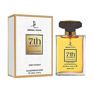 7th Element Pour Femme Eau de Parfum Feminino - Dorall (CAIXA AMASSADA)