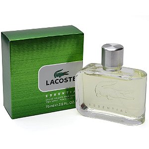 Essential Pour Homme Eau de Toilette Masculino Lacoste  (Caixa Amassada)
