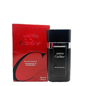 Santos de Cartier  Eau de Toilette Masculino 50ml -  (Caixa Amassada)