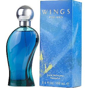 Wings For Men Eau de Toilette Masculino - Giorgio Beverlly Hills (CAIXA AMASSADA)