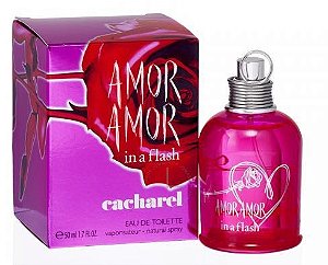 Amor Amor In Flash Eau de Toilette Feminino - Cacharel (CAIXA AMASSADA)