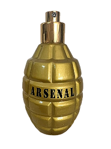 Arsenal Gold Eau de Parfum Masculino - Gilles Cantuel (SEM CAIXA E SEM TAMPA)