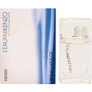 LEau Par Kenzo Pour Femme Eau de Toilette Feminino -Kenzo (Caixa Amassada)Listra Azul