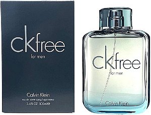 CK Free For Men Eau de Toilette - Calvin Klein (Caixa Amassada)