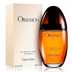 Obsession Eau de Parfum Feminino - Calvin Klein (CAIXA AMASSADA)
