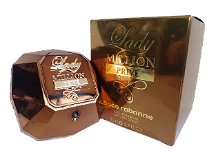 Lady Million Privé Eau de Parfum Feminino - Paco Rabanne (Caixa Amassada)